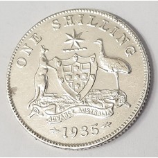 AUSTRALIA 1935 . ONE 1 SHILLING AUSTRALIA 1935 . ONE 1 SHILLING